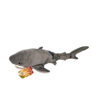 Folkmanis Gray Great White Shark Hand Puppet 20” Original Hang Tag Excellent